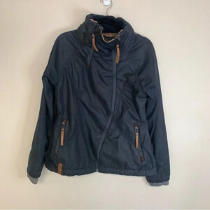 Naketano Blue Zip  Up Jacket L